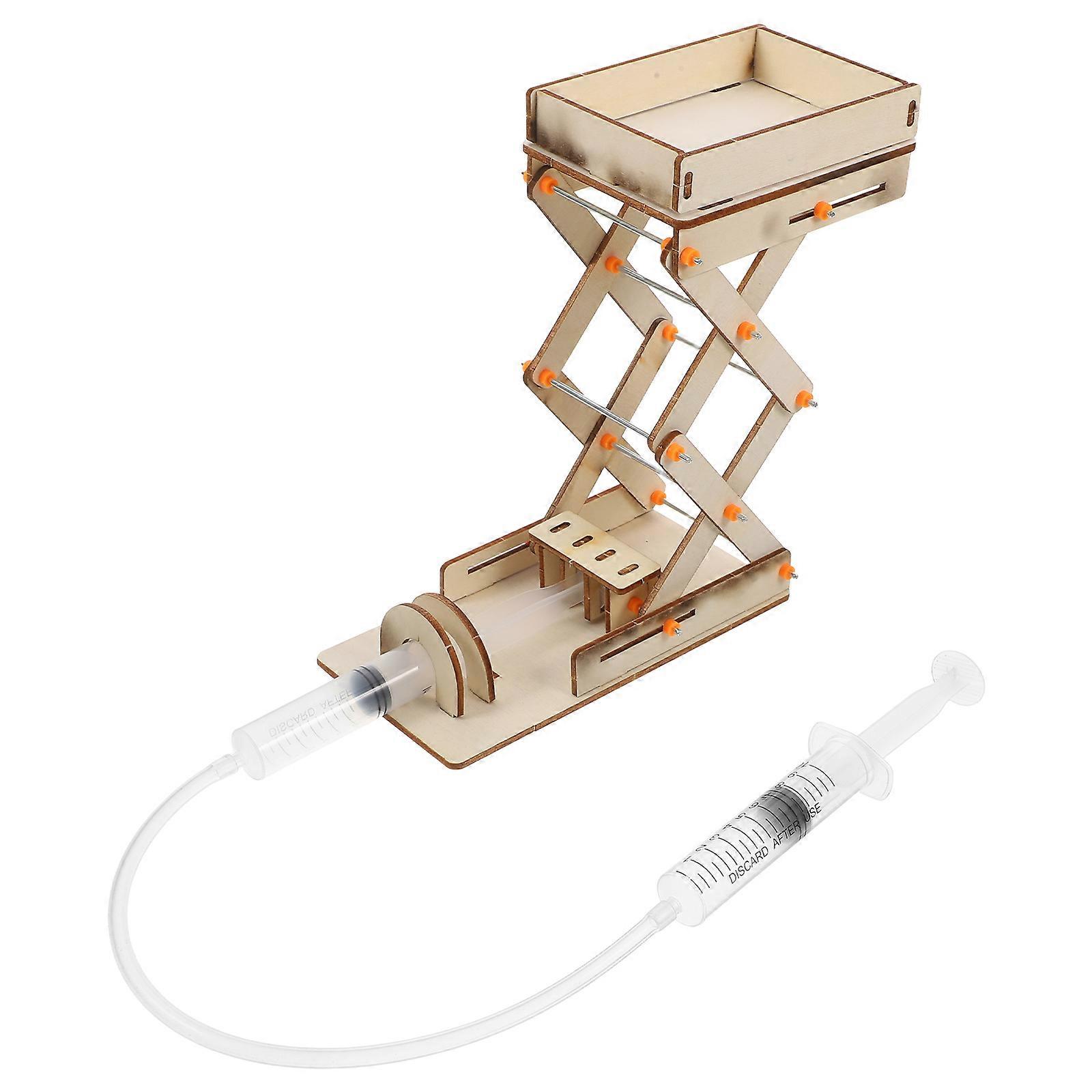 DIY Lab Jack Educational Toy For Kids Enhancing Hands-On Learning In Science Projects Featuring Hydraulic System 2Pcs