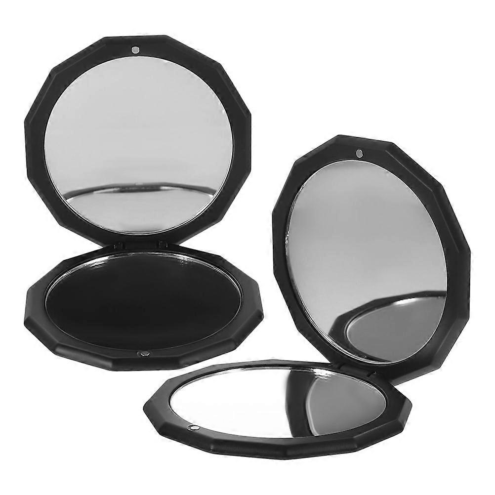 Portable 6 Pcs Makeup Mirrors Featuring High-Definition Reflection For Makeup Tools And Travel With Compact Size And Foldable Shape
