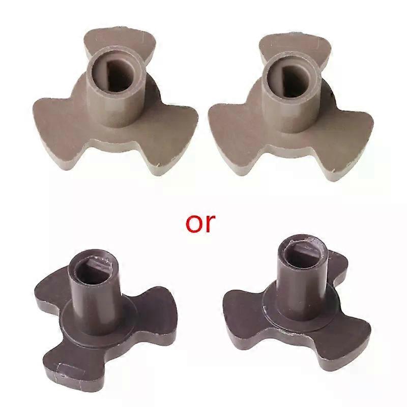 2Pcs 14mm Microwave Oven Turntable Roller Guide Support Coupler Tray Shaft