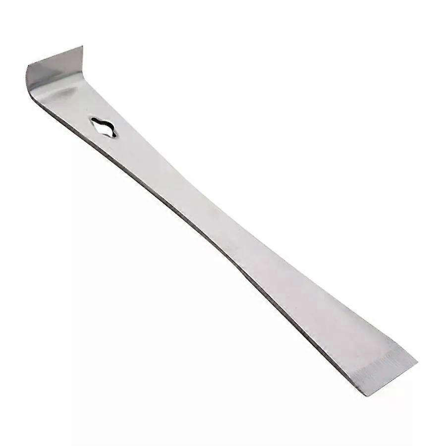 1pcs Stainless Steel Pry Bar Scraper 10 Inch Long Pry Tool Scraper and Pry Bar Metal Pry Tool Flat Pry Bar Long Scraper
