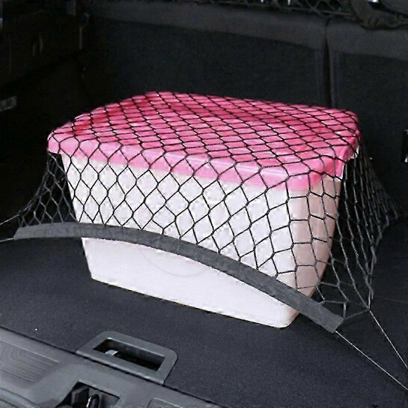 Vehicle Cargo Mesh Net Luggage Holder for SUVs and Sedans Organizational Storage Solution