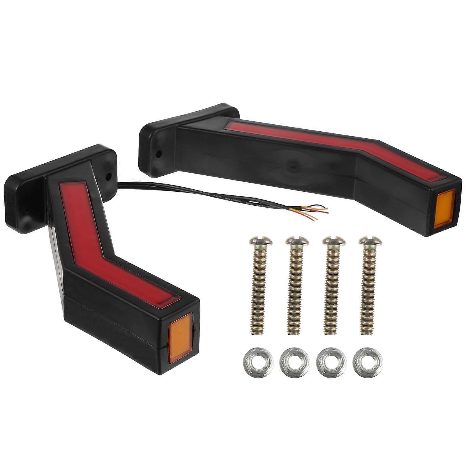 Truck Tail Light Replacement Light for Truck 2Pcs Assorted Color Trailer