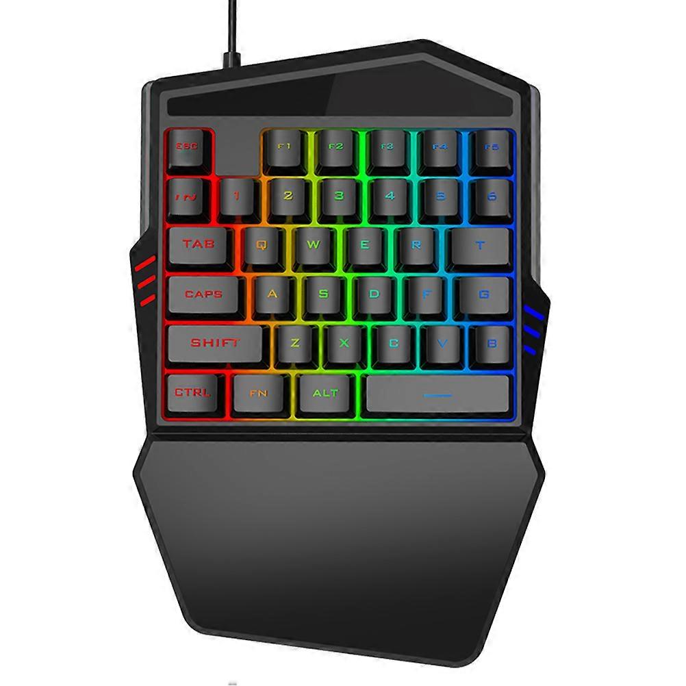 Backlight Keyboard 35-Key Gaming Keyboard for Home Use