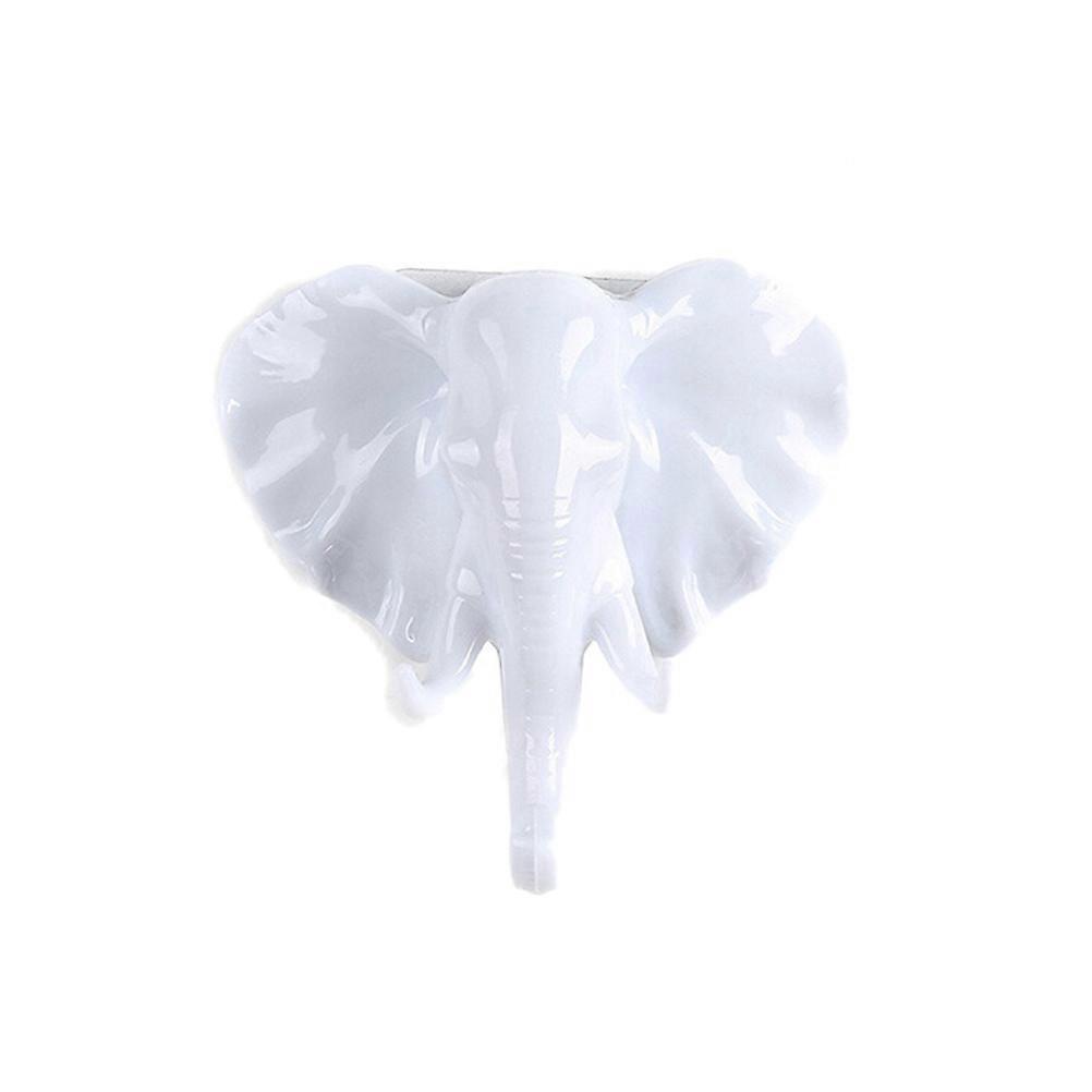 Modern Decorative Hook With Elephant Trunk Shape Suitable For Bedroom Kitchen 2Pcs