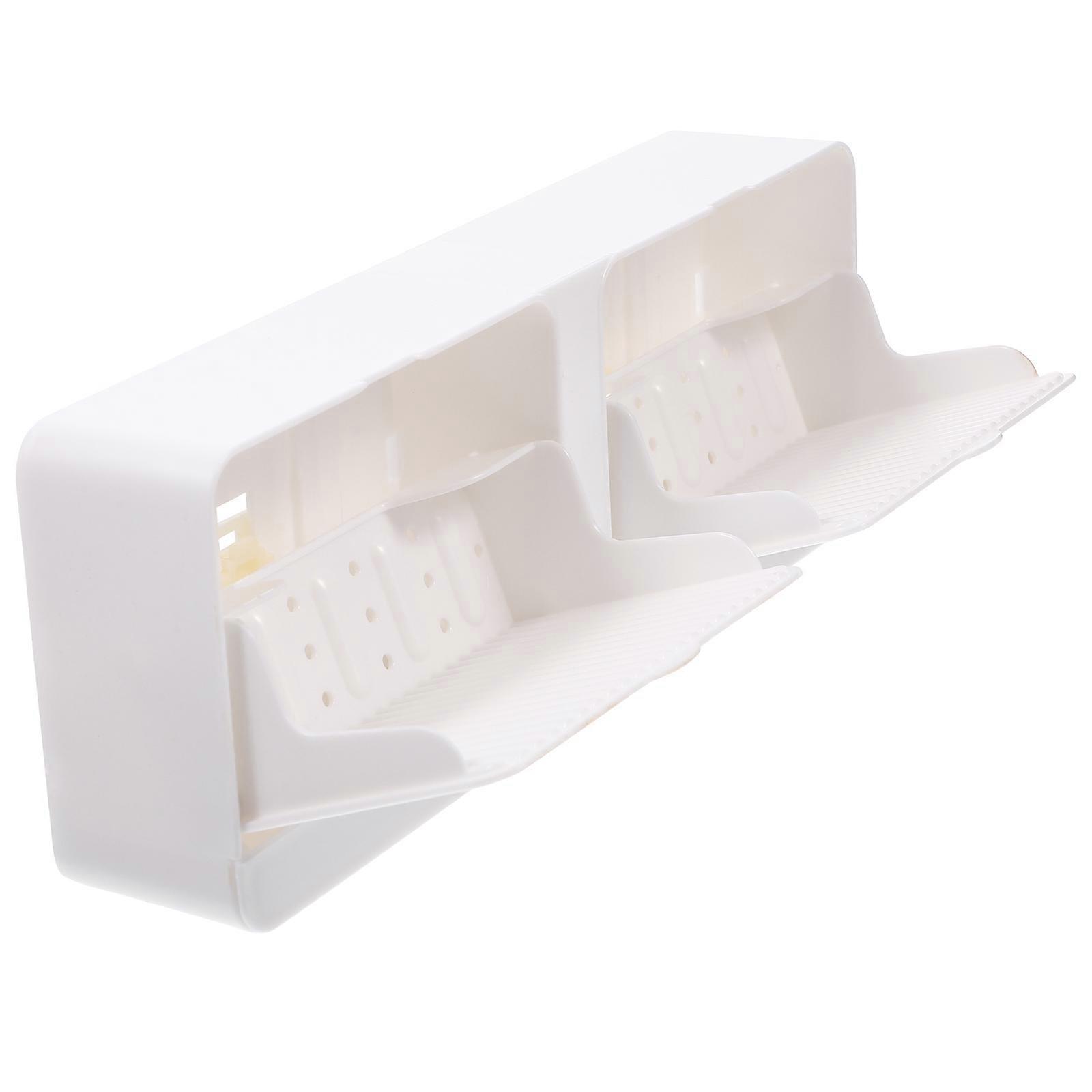 Rustproof Rectangular Soap Case 5Pcs Practical Use In Bathroom Waterproof Soap Storage For Family