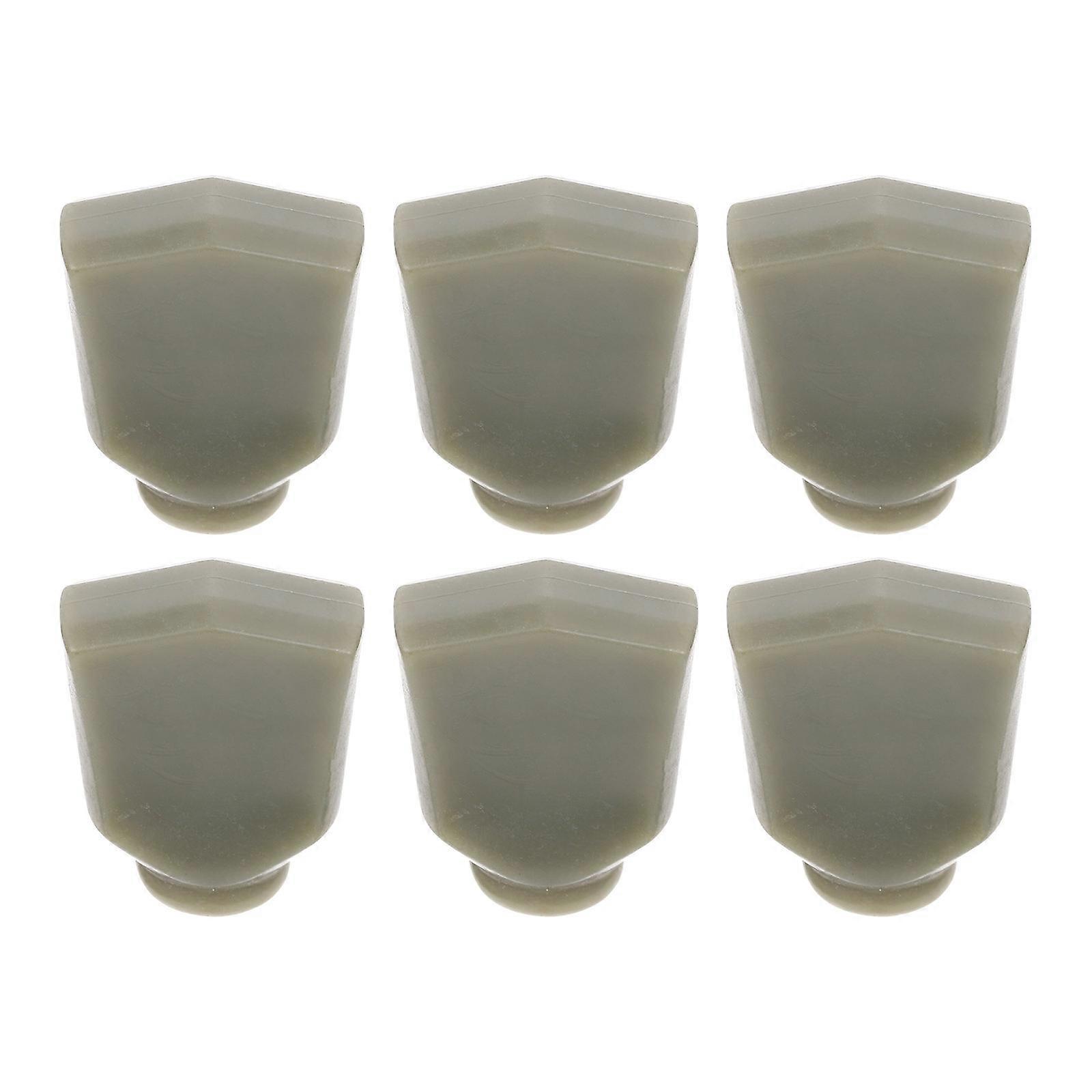 String Locking Guitar Tuner Handles Plastic 6Pcs for Acoustic Guitar