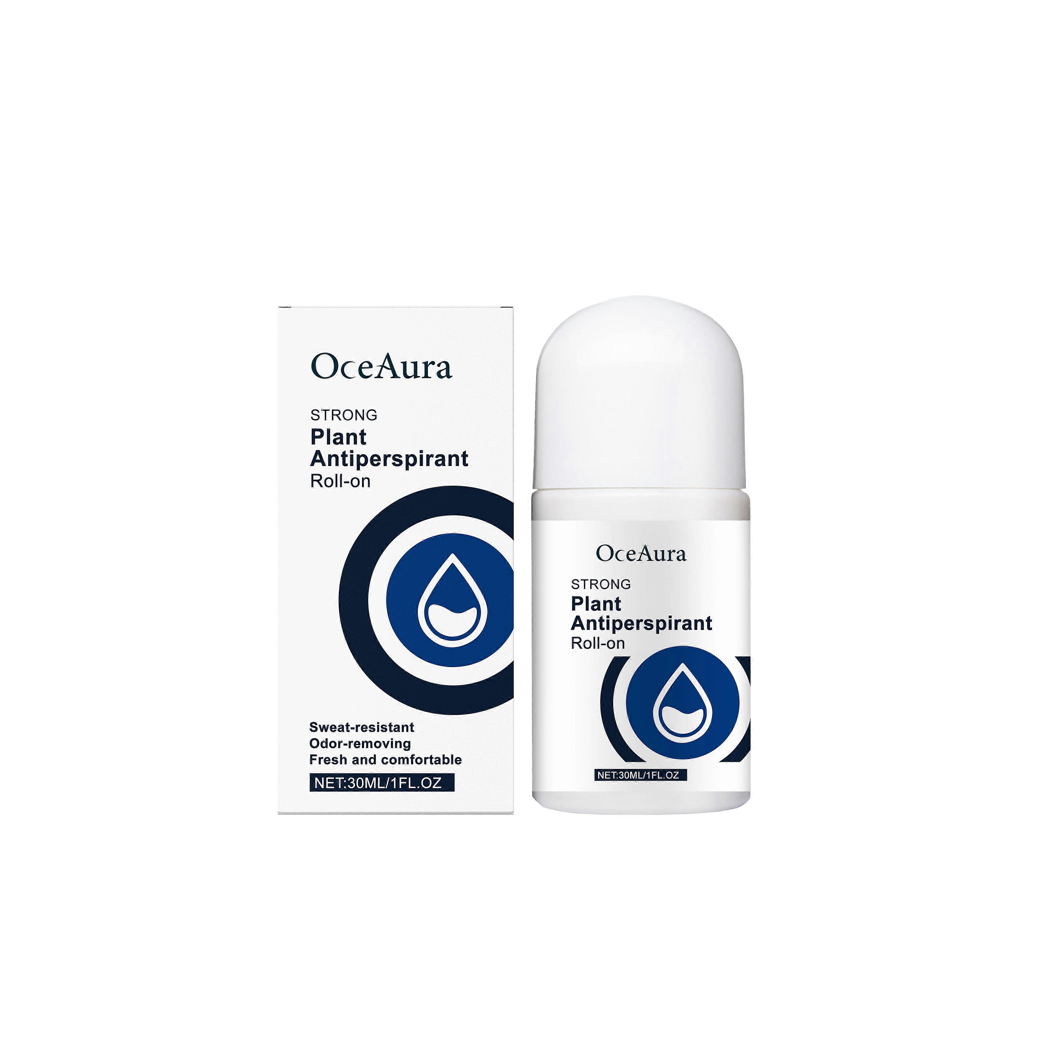 OceAura Sweat-Proof And Refreshing Roll-On, Moisturizing And Comfortable To The Skin, Refreshing And Non-Sticky, Portable, Suitable For Both Sports An
