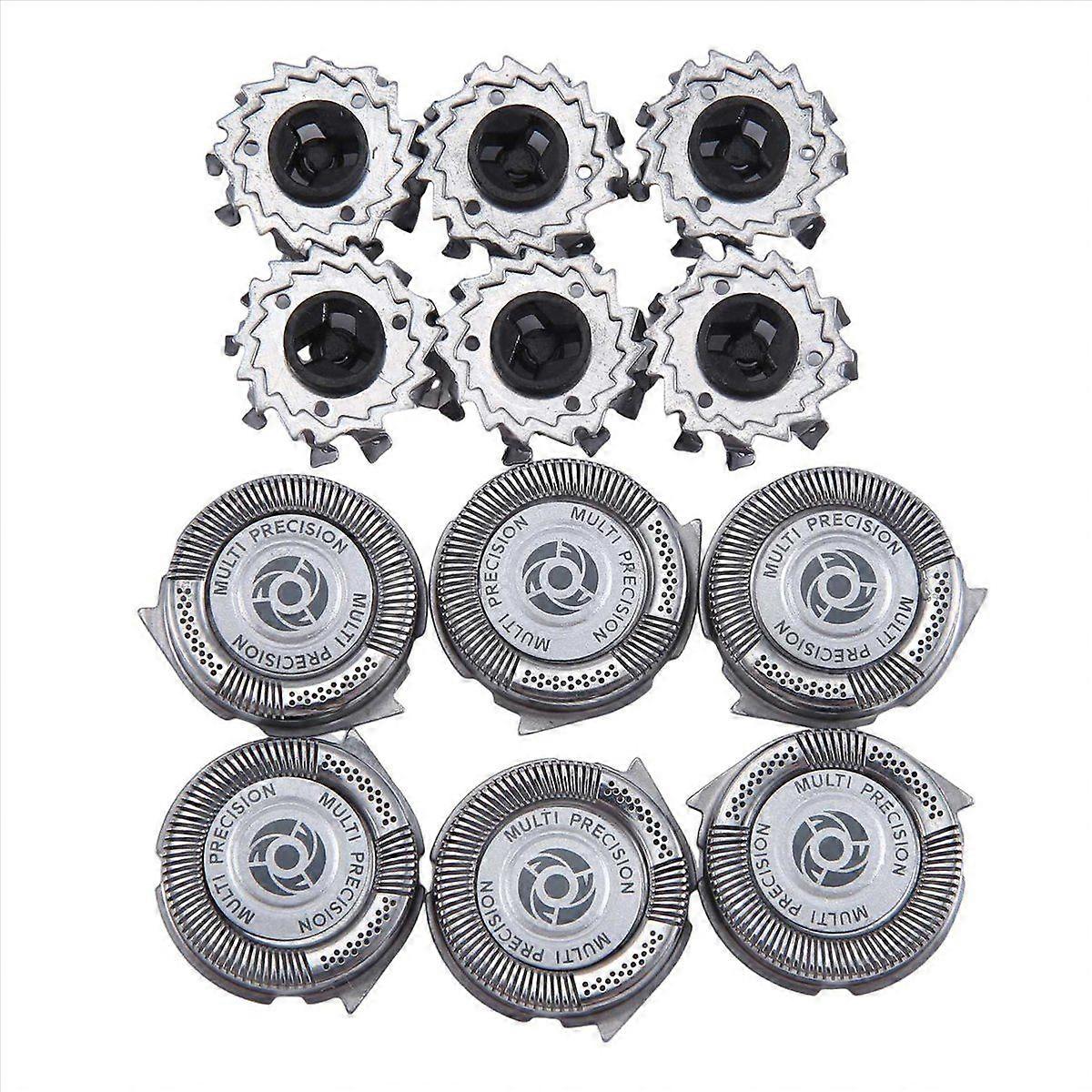 6Pcs SH50 Replace Heads for PhilipsNorelco Series 5000 Shavers, S5000