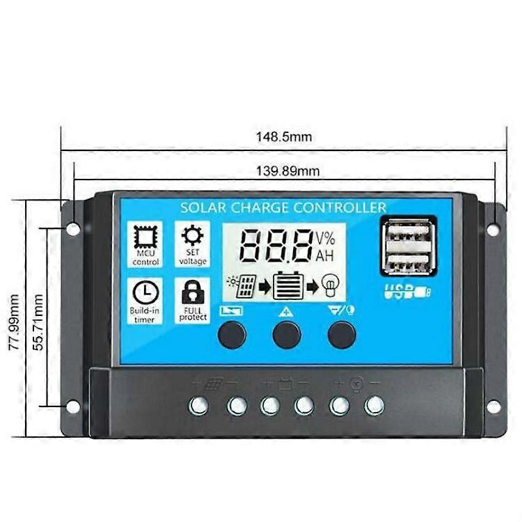 Street Lamp Smart Lighting Charging Solar Controller RBL-20A