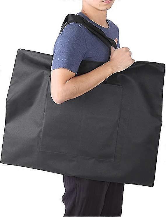 A2 Drawing Painting Board Storage Bag, Canvas Art Portfolio Carry Bag Artist Portfolios Case Tote Bag for Sketching Painting Travel Art Supp