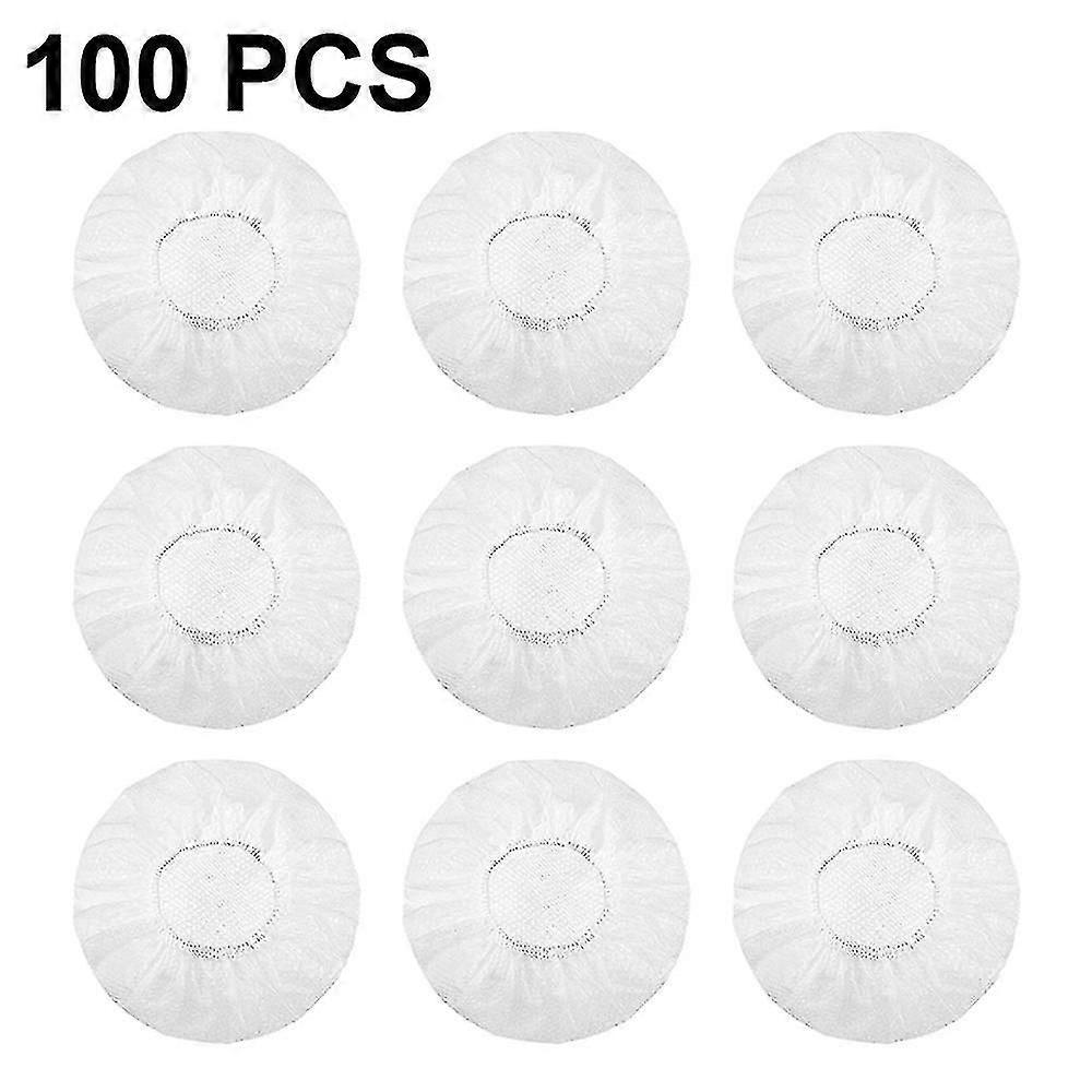 100 Adet Gerilebilir Kulaklık Kapağı Tek Kullanımlık Kulaklık Kapakları Non-woven