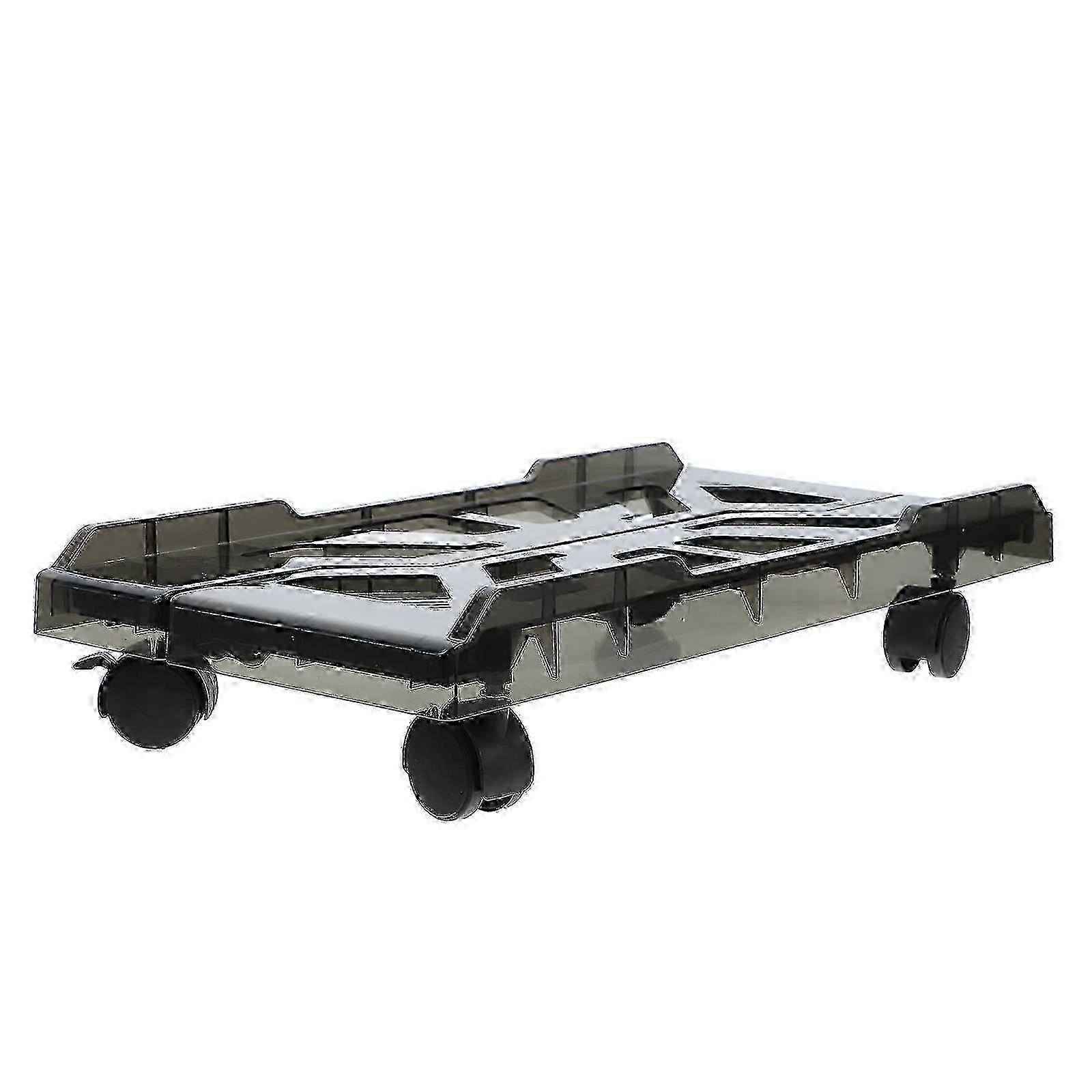 Desktop Stand Under Desk Computer Tower Cart Pc Accessories For Floor Carpet 1Set