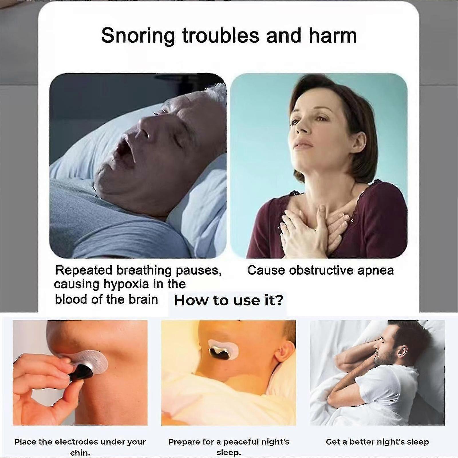 Snortium Pro- جهاز مكافحة الشخير المحمول ، منع الشخير المنزلي