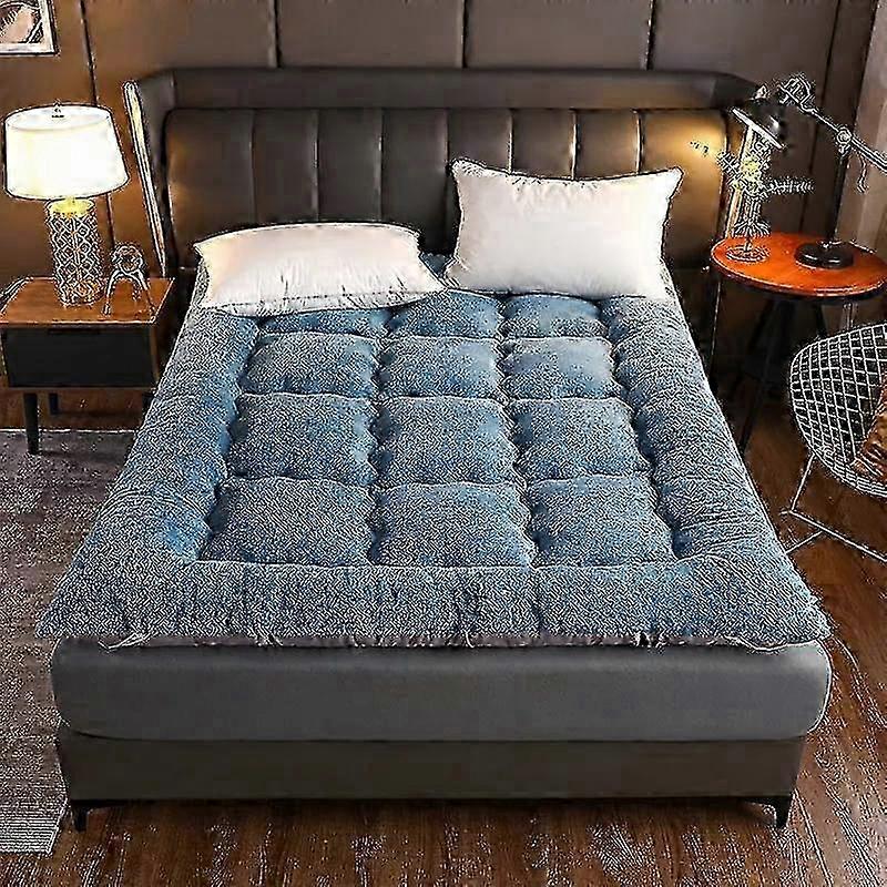 Thickened Mattress Student Dormitory Tatami Foldable Non-slip Mattress Home Non-slip Floor Sleeping Mat Bedroom Carpet Mat