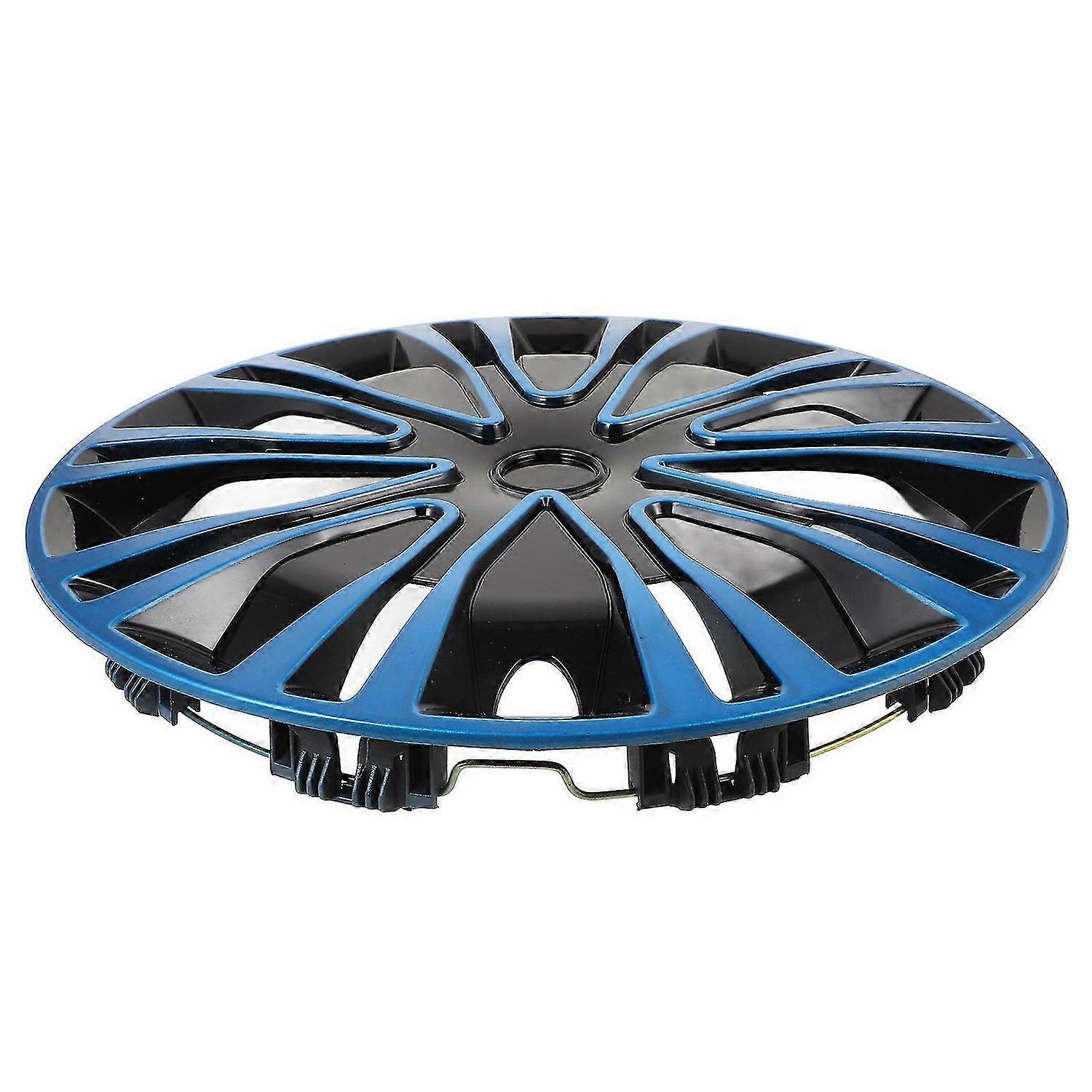 Car Hubcaps Decorative 15 Inch Black PP Material 1Set