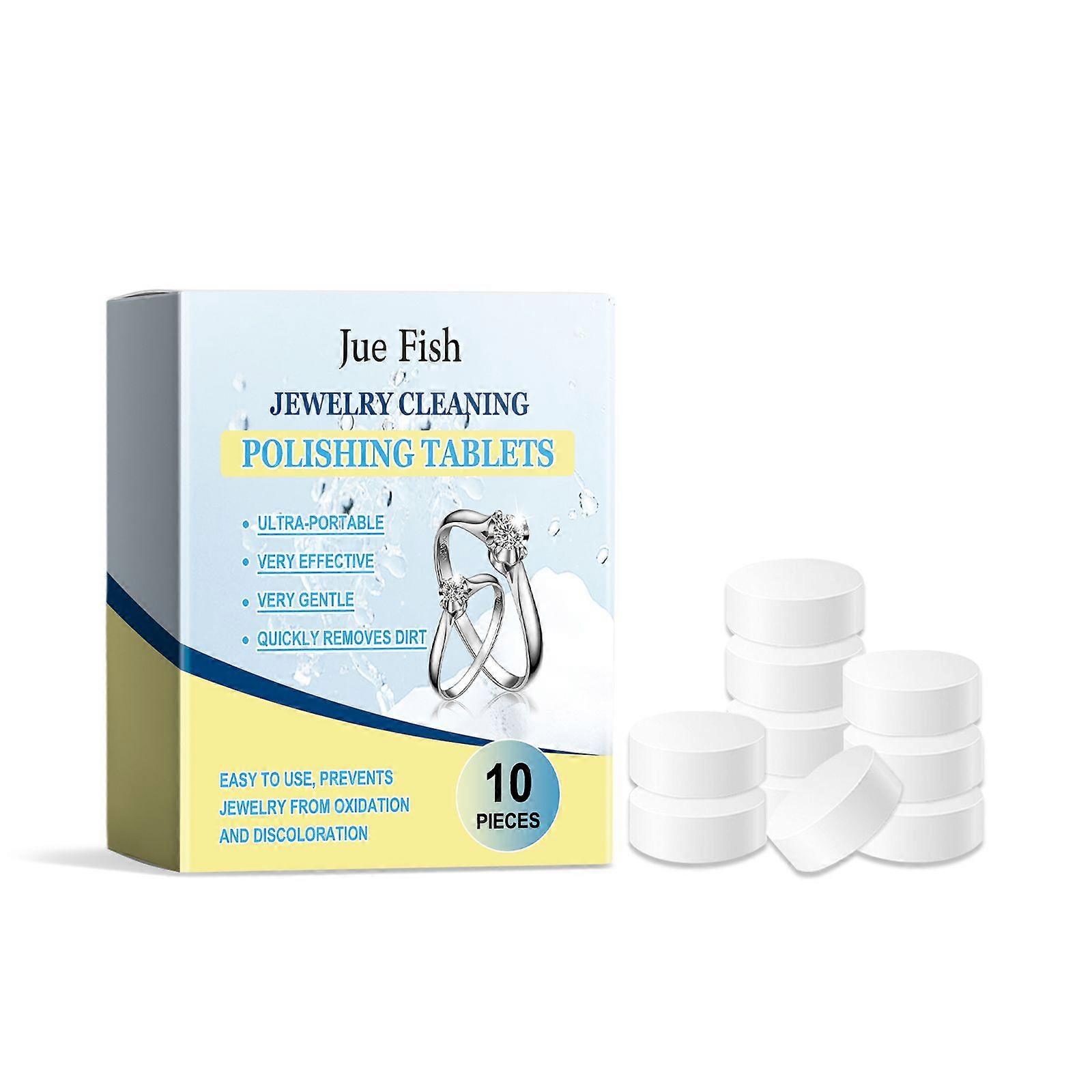 Jewelry Cleaning Effervescent Tablets Contain Sodium Bicarbonate