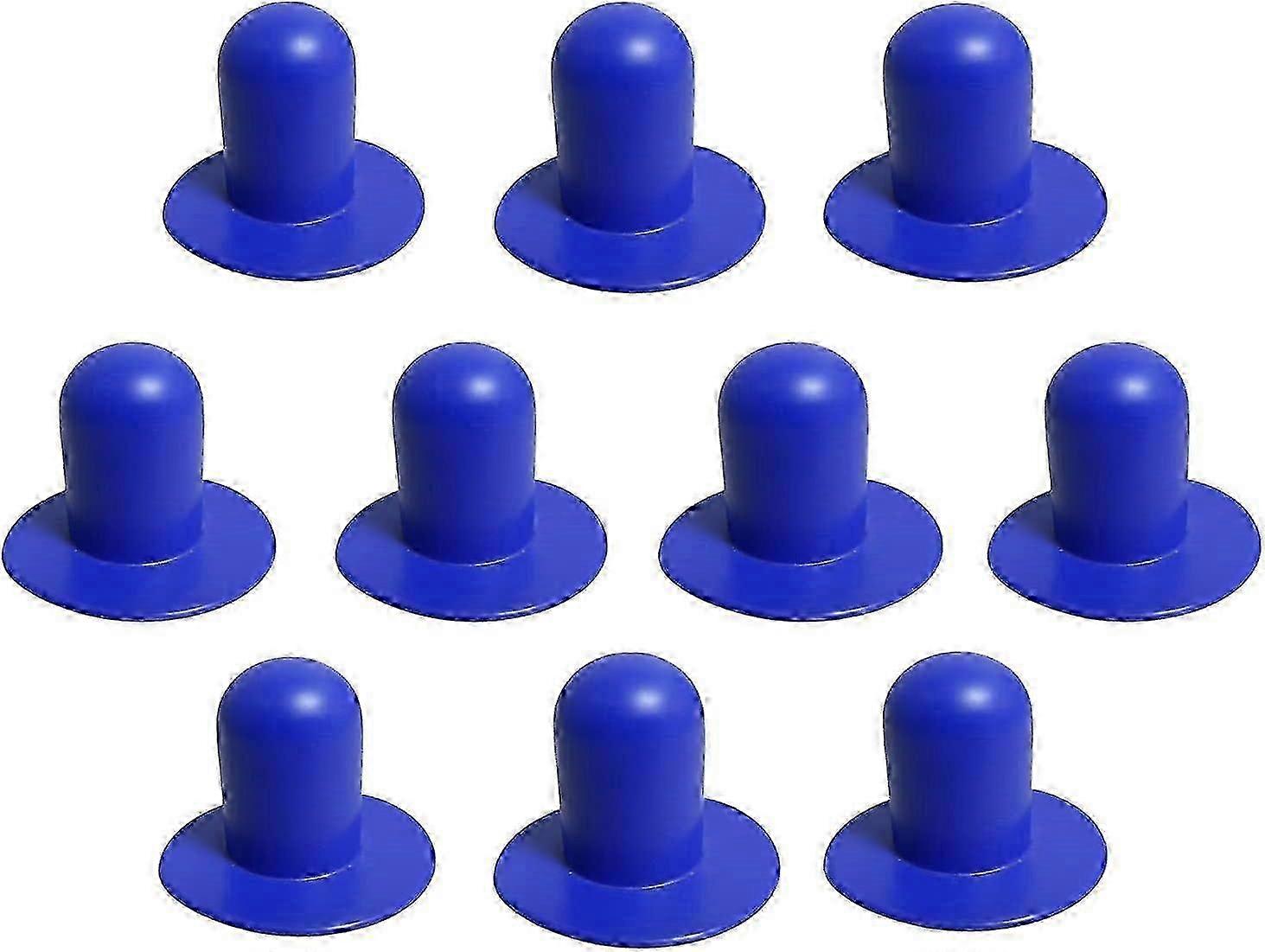 10 Pack Extended Pool Plug Cap, Bestway Lay Z Spa Filter Pump Plug Lay Z Spa Filter Replacement Pool Filter Compatible with Pool (Blue, Extended)