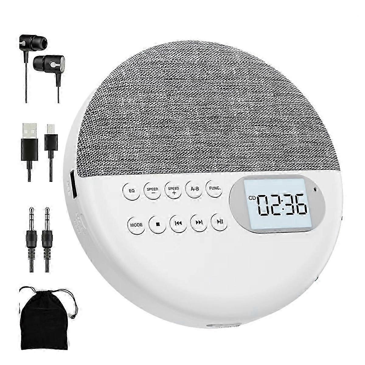 Multifunction Audio Player Dual Stereo Mp3 CD Player Fetal Education Machine Repeating Machine English Learning Machine