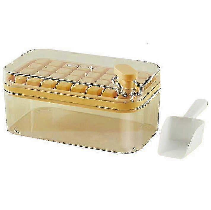 Ice Cube Moulds, Easy Release Spill Proof With Lids And Ice Scoops TOP