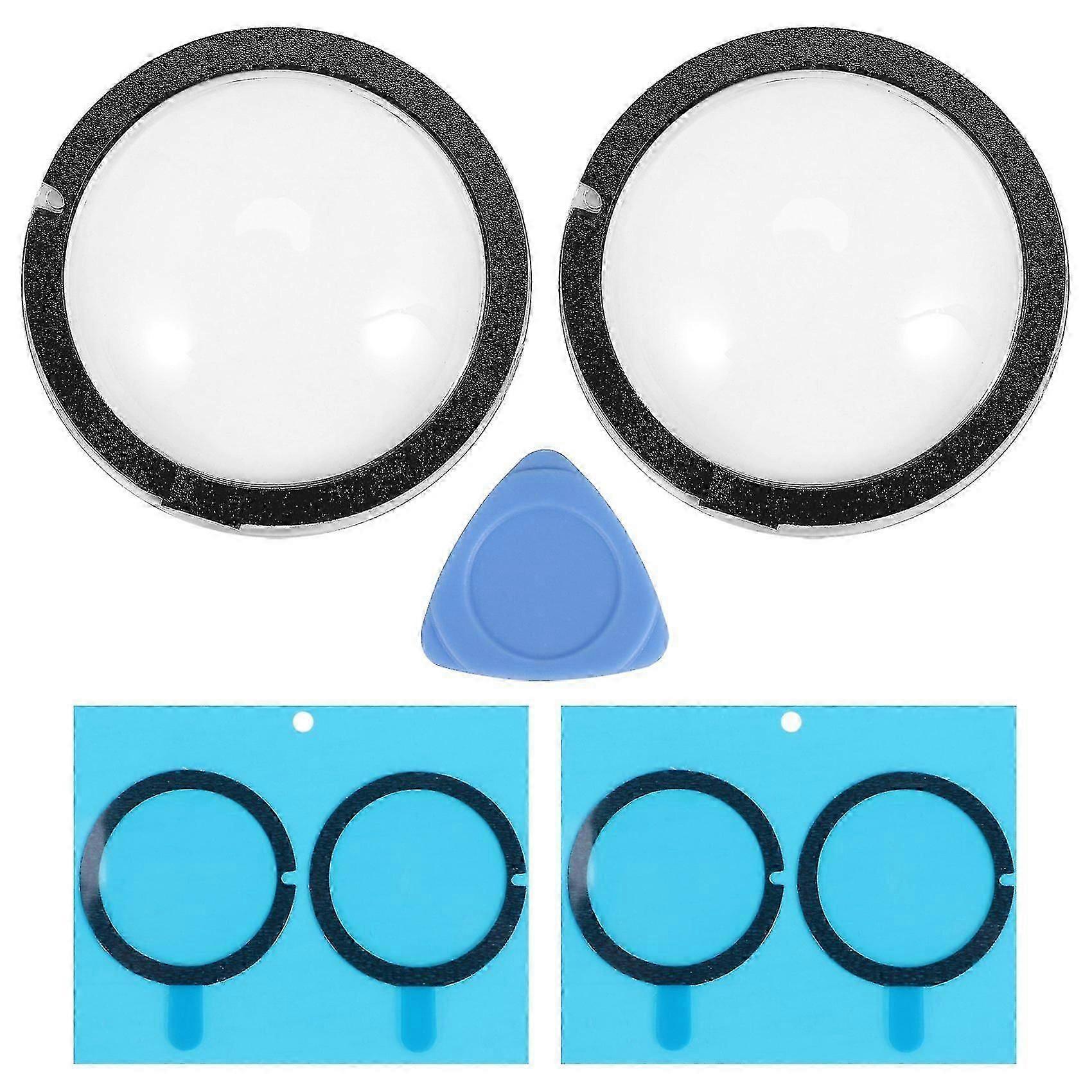 Lens Guards Camera Body Sticky Protector Cover Kits Lens Cap with Adhesive for Insta 360 ONE X2