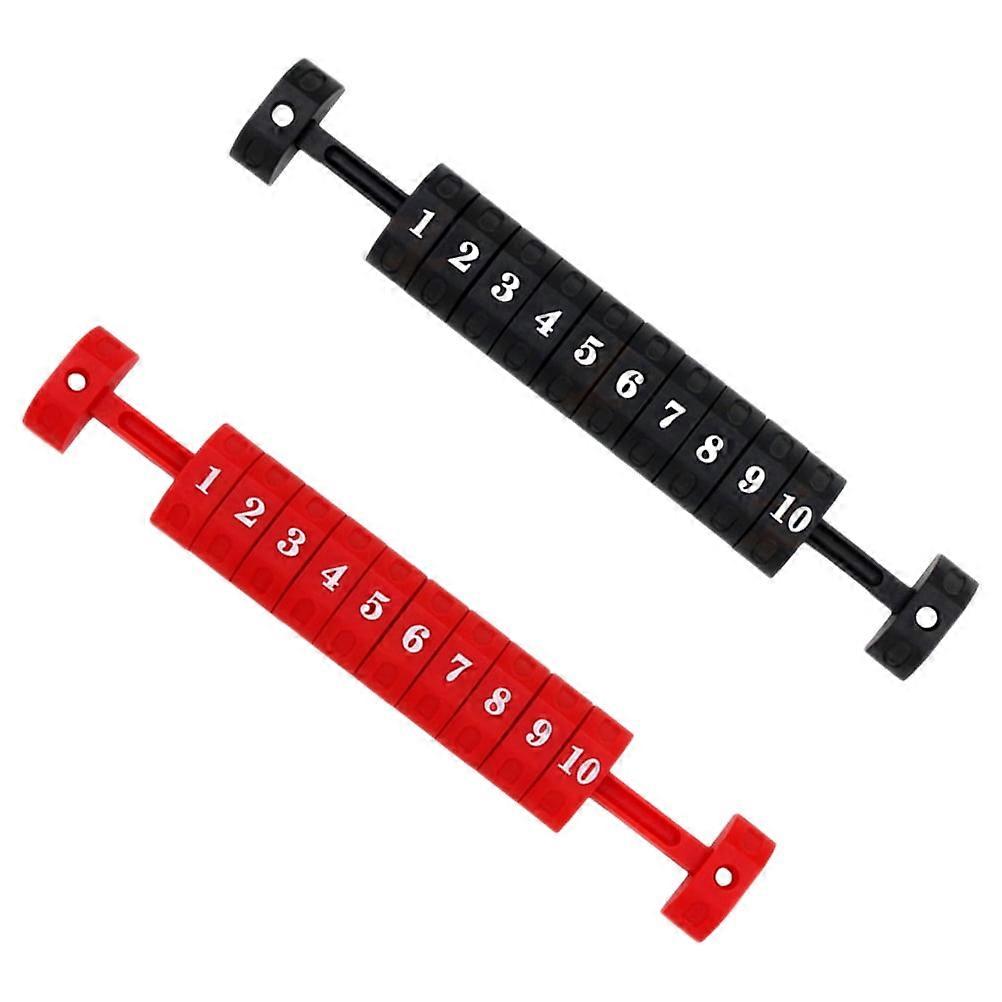 2pcs Foosball Score Counters Multi-functional Scorekeeper Bars Table Football Scoring Markers