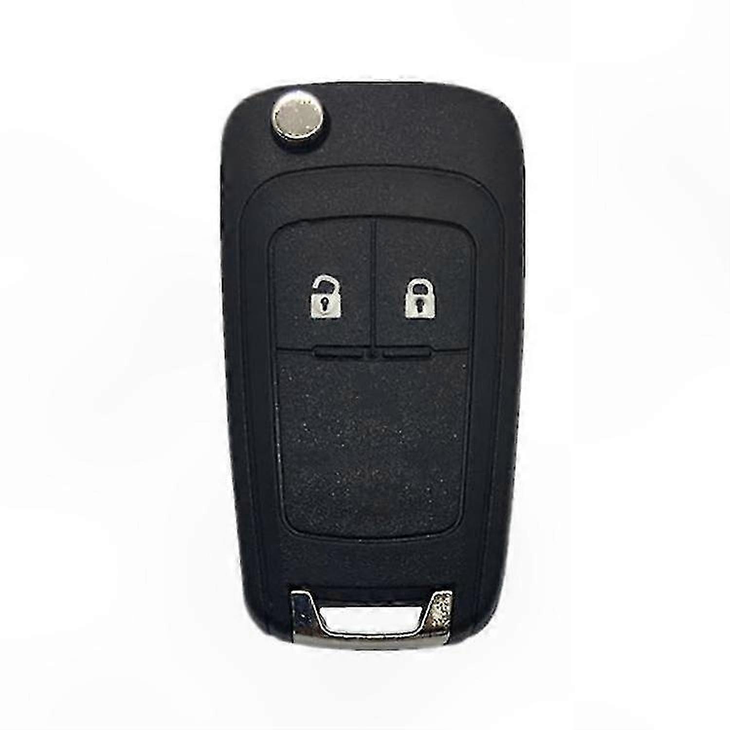 2-Button Foldable Key Fob Case for Buick Opel Chevrolet Vehicles