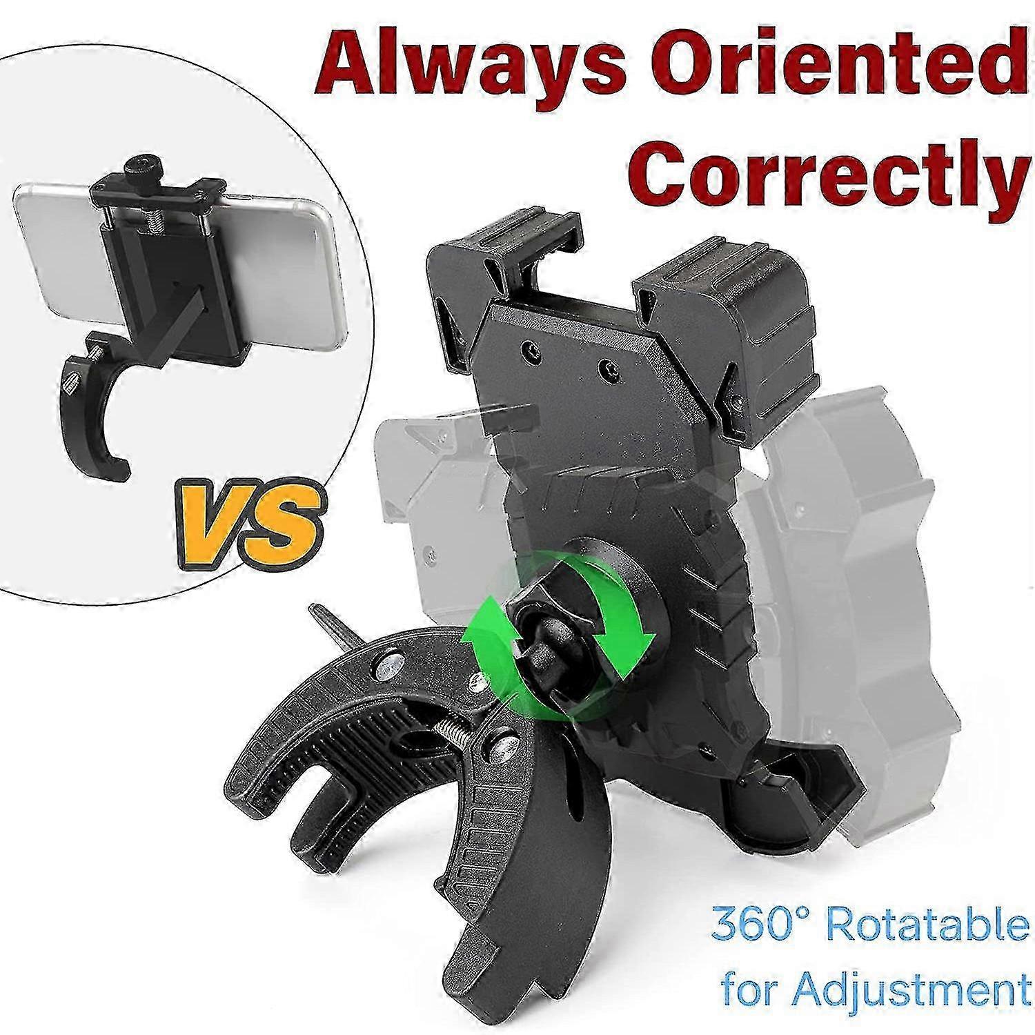 Golf Cart Phone Bracket compatible with Swing Recording and Practice Aid