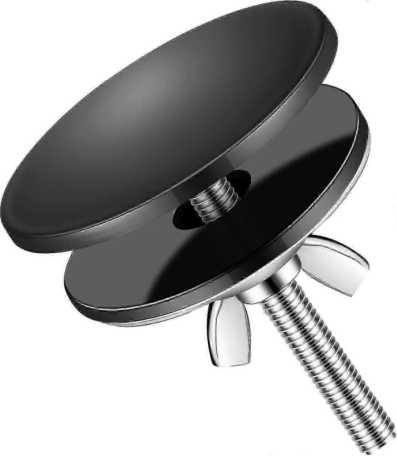 2 بوصة بالوعة المطبخ غطاء ثقب الصنبور غطاء ثقب الفولاذ المقاوم للصدأ بالوعة المطبخ الصنبور ثقب لوحة سدادة غطاء تقطيع التوصيل المعدني (أسود غير لامع) Wyelv f74