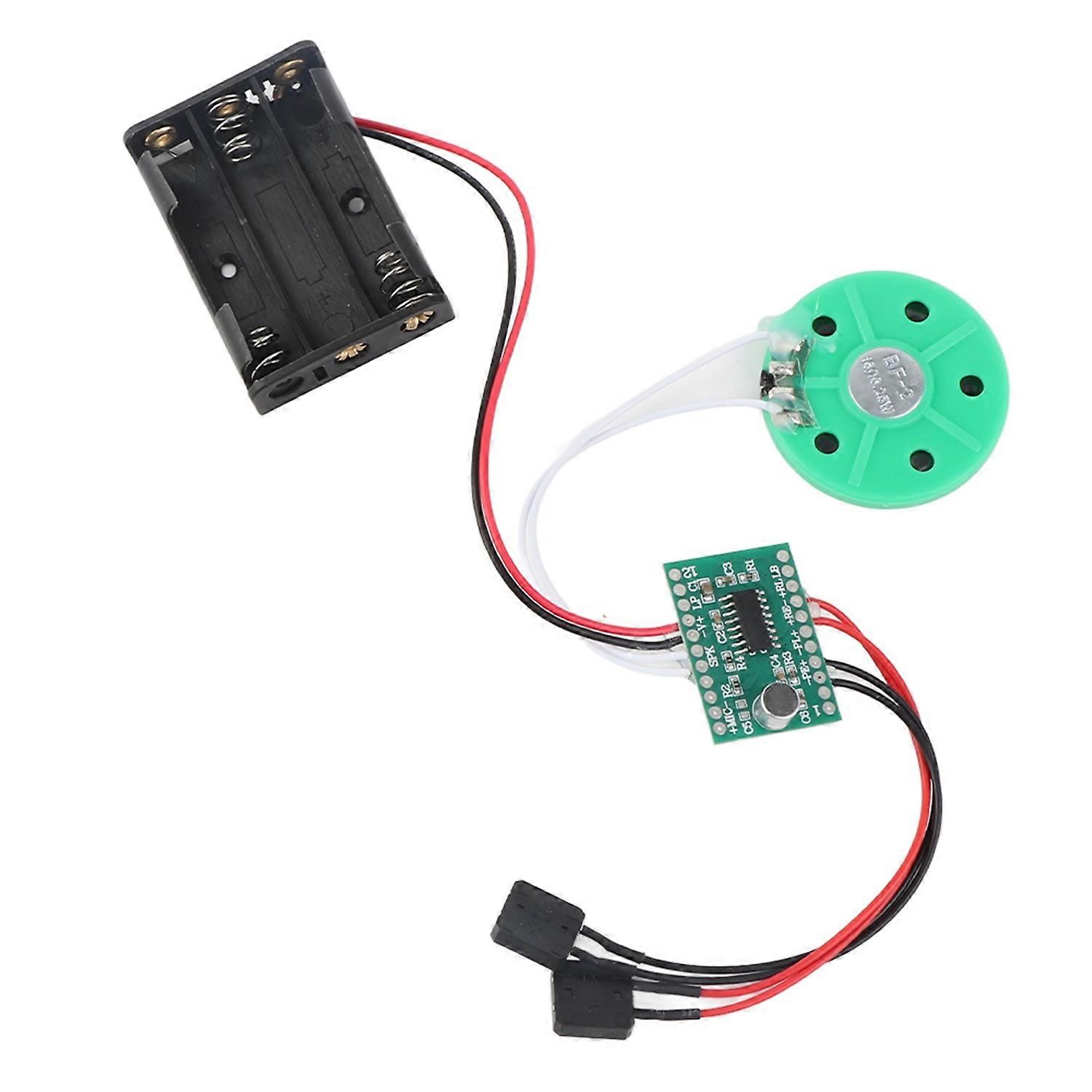 60-second Recording Playback DIY Voice Greeting Card Module Cable Extened 10CM