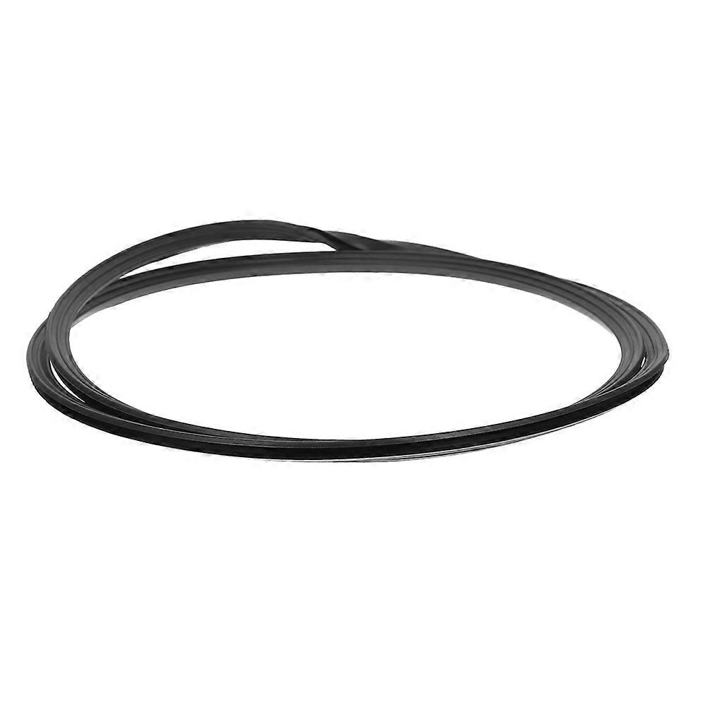 Black Rubber Base Ring for Salon Chair Floor Protection 3Pcs Set