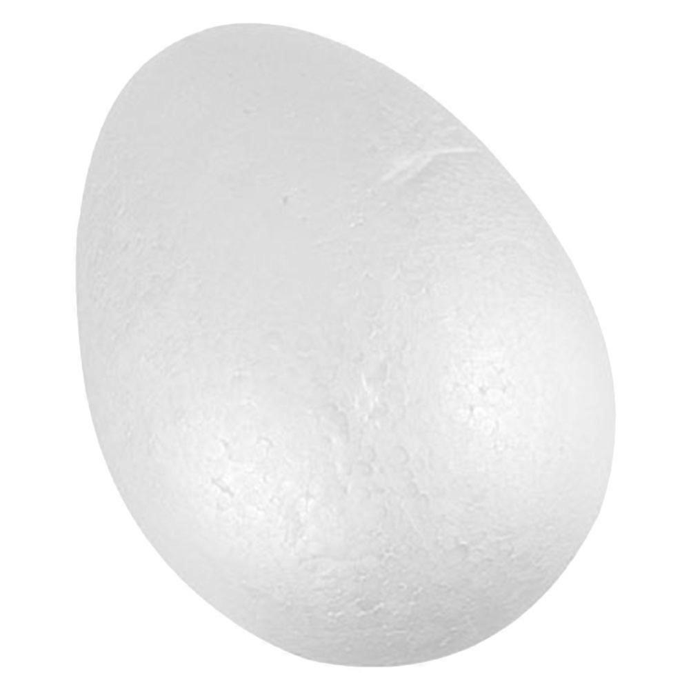 Easter Egg Foam for Crafts DIY Foam Egg 20 Cm White for Decorating