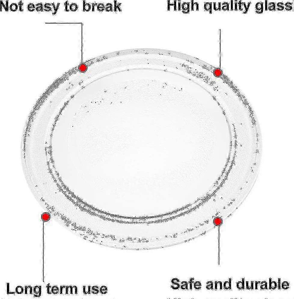 Universal Glass Microwave Turntable with Stand - 9.65 inches