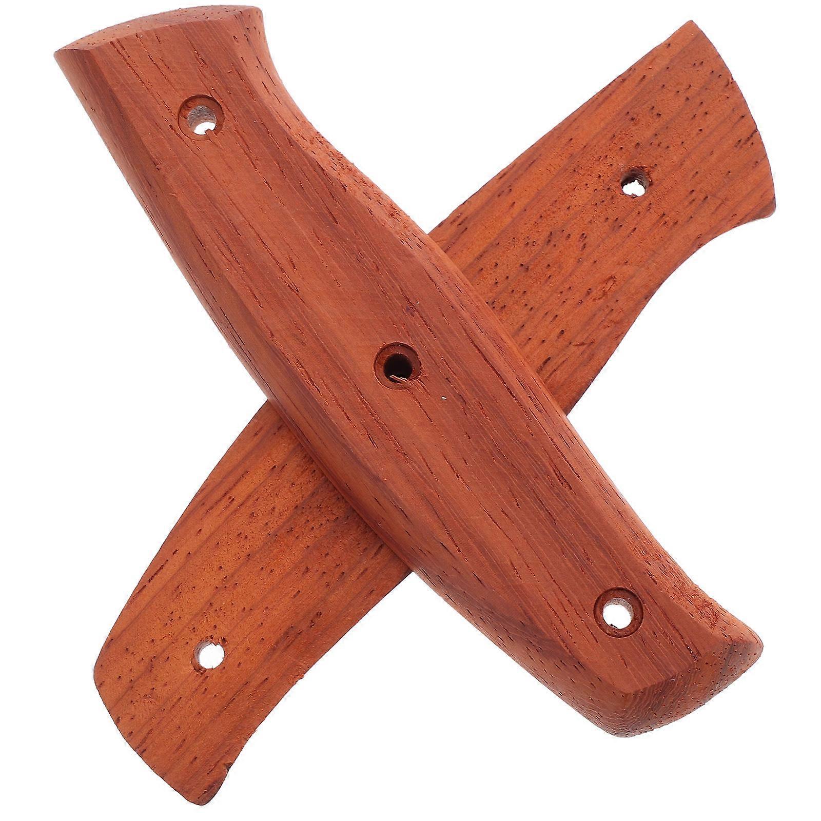 Wooden Cutter Handle Replacement for Vegetable Non Slip Grip