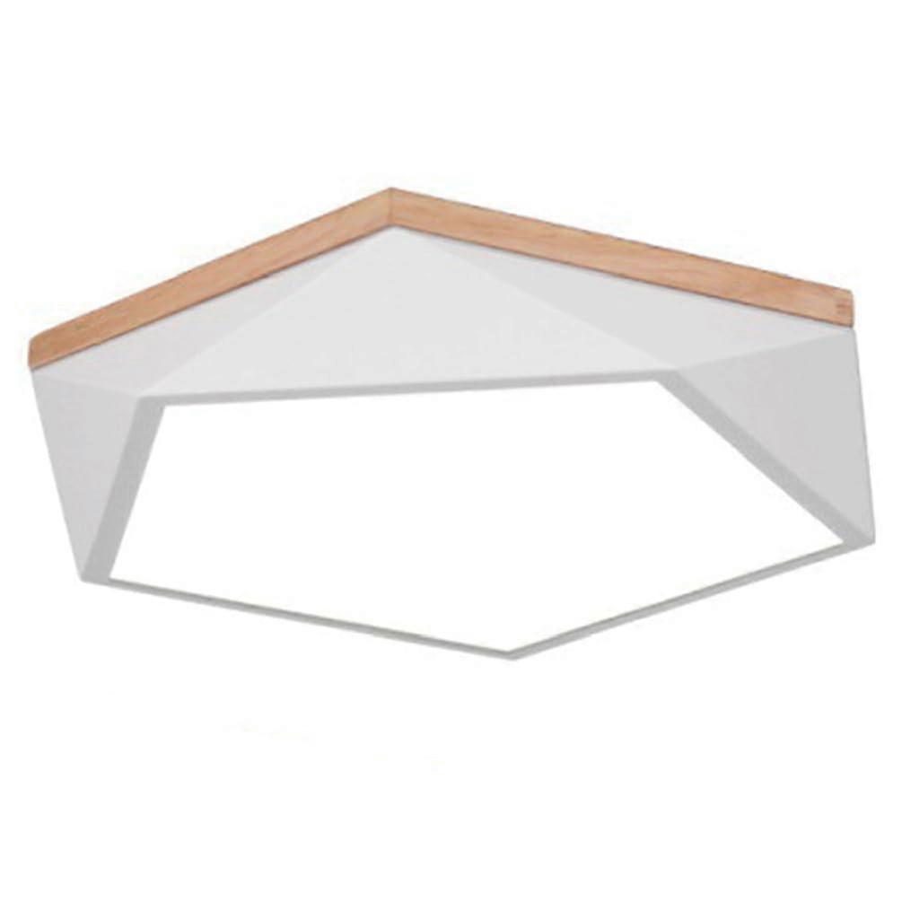 Modern UltraThin Dimmable LED Flush Mount Ceiling Light with Adjustable Color Temperature, White 20.4in