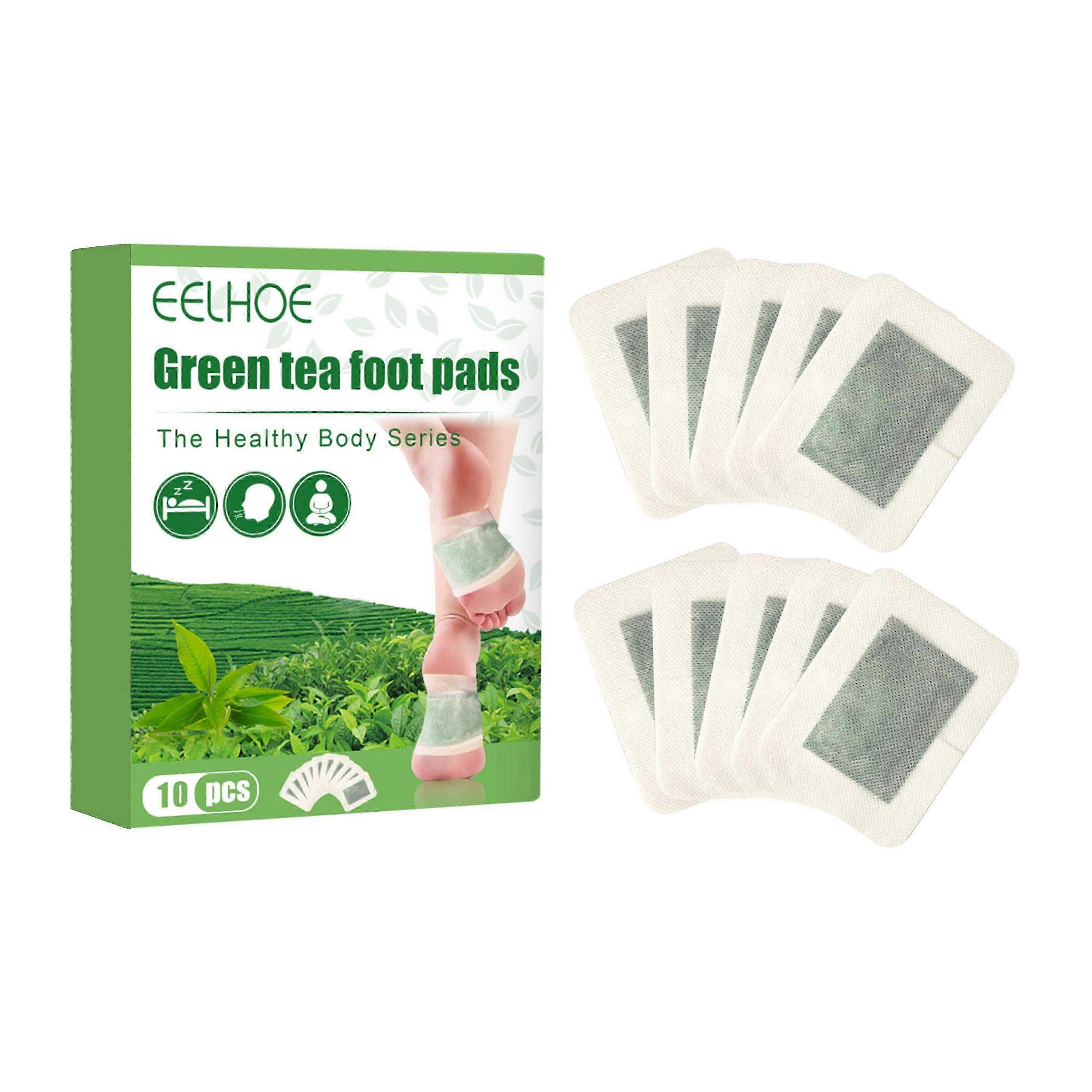Green Tea Foot Patch - Enhance Vitality, Improve Sleep