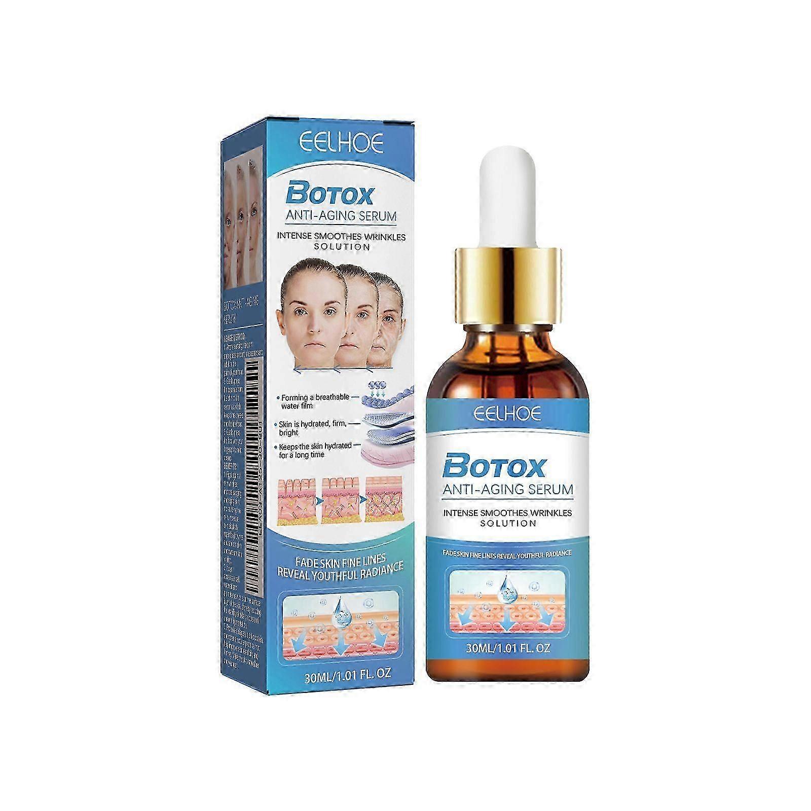 Collagen Anti-Wrinkle Serum For Reducing Fine Lines On Facial Skin