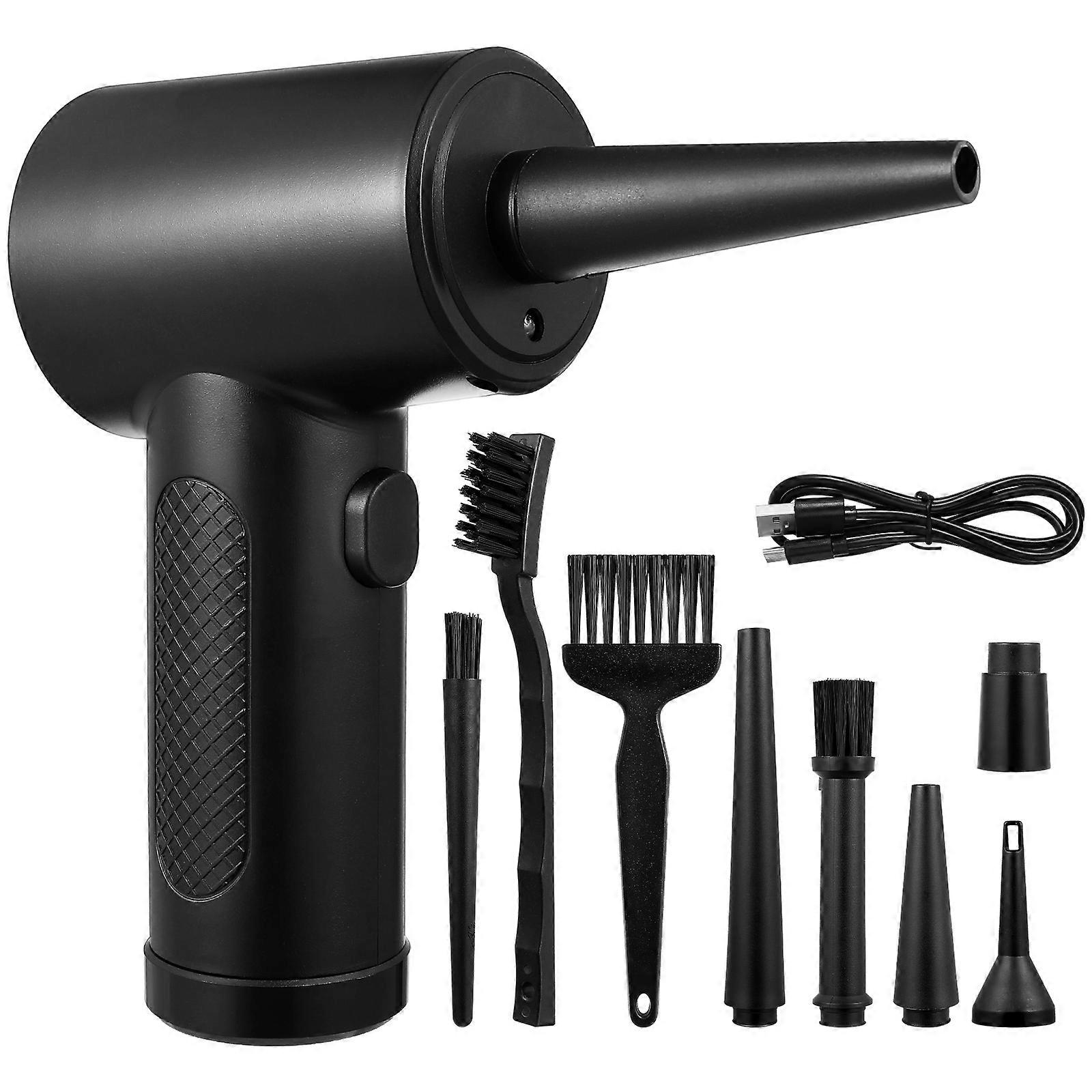 Electric Air Duster Portable Air Blower for Computer Handheld Cordless Computer Duster Blower for Keyboard Laptop Electronics Cleaning