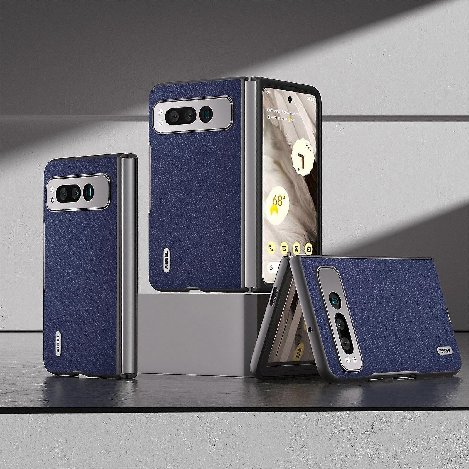 ABEEL Black Edge Leather Mino Phone Case