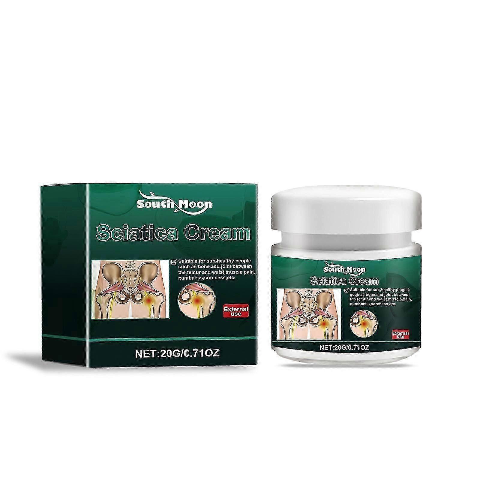 Sciatica Relief Massage Balm, Fast-Acting Natural Ointment