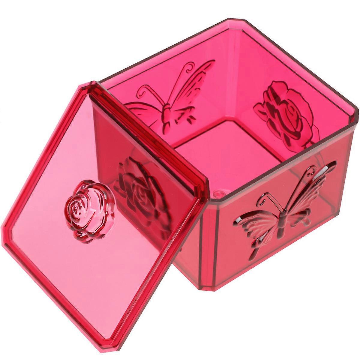 Organizer Storage Jar for Cotton Pads 2Pcs