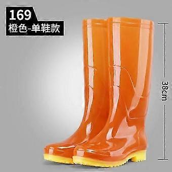 slip-on rain boots for men JWL-39-44 waterproof flat-soled