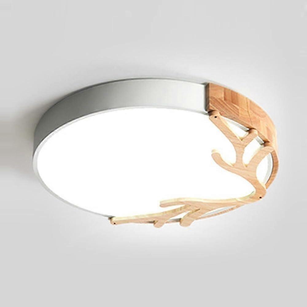 LED Ceiling Light UltraThin Modern Lamp with Remote, Dimmable Adjustable Brightness and Color, White