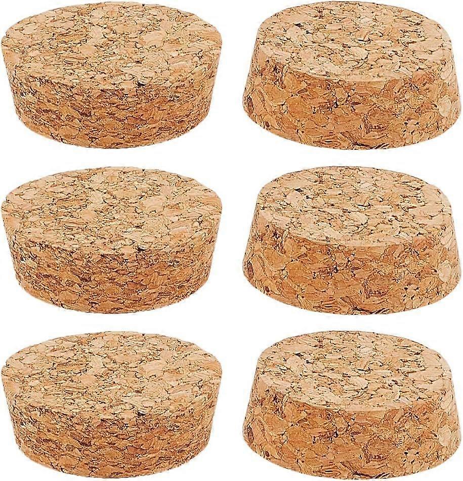 12 Pcs Cork Stoppers for Bottles 4.8-5.3x1.75cm/1.89-2.09x0.69 Inch Tapered Cork Stoppers Replacement Corks Beverage Stoppers Wine Bottle Cork Lids fo