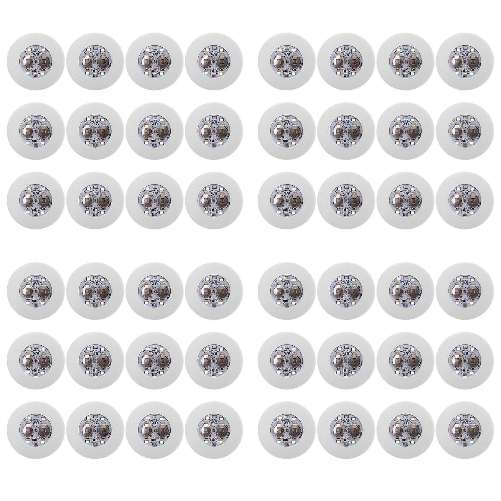 LED Coaster,48 Pack Light Up Coasters,LED Bottle Lights,LED Sticker Coaster Discs Light Up for Flash Light Up Cup