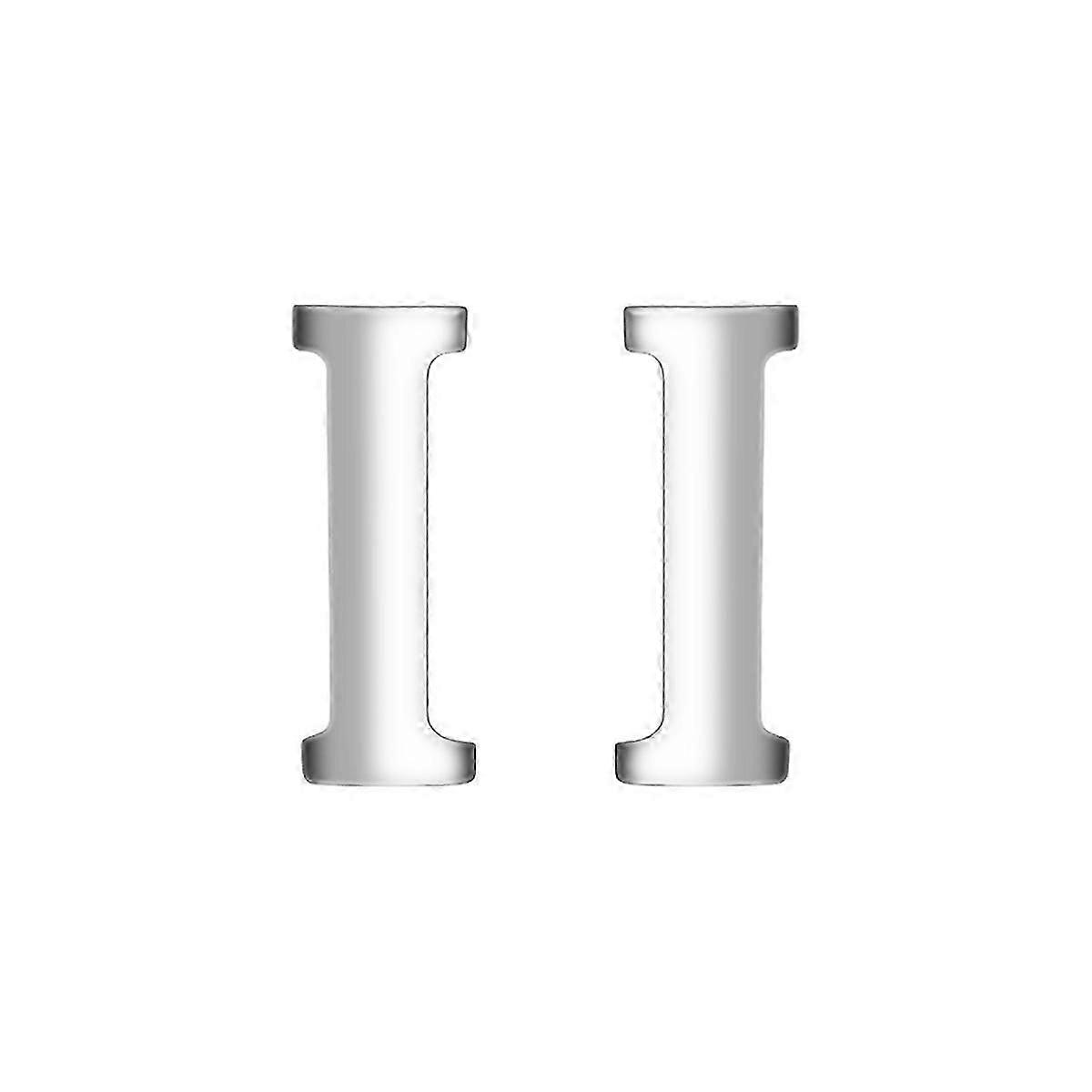 Middle Door Inner Handle Button Trim Sticker for Silver