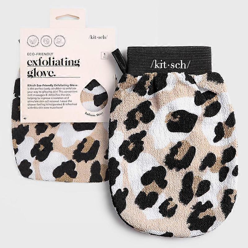Exfoliating Glove - Leopard