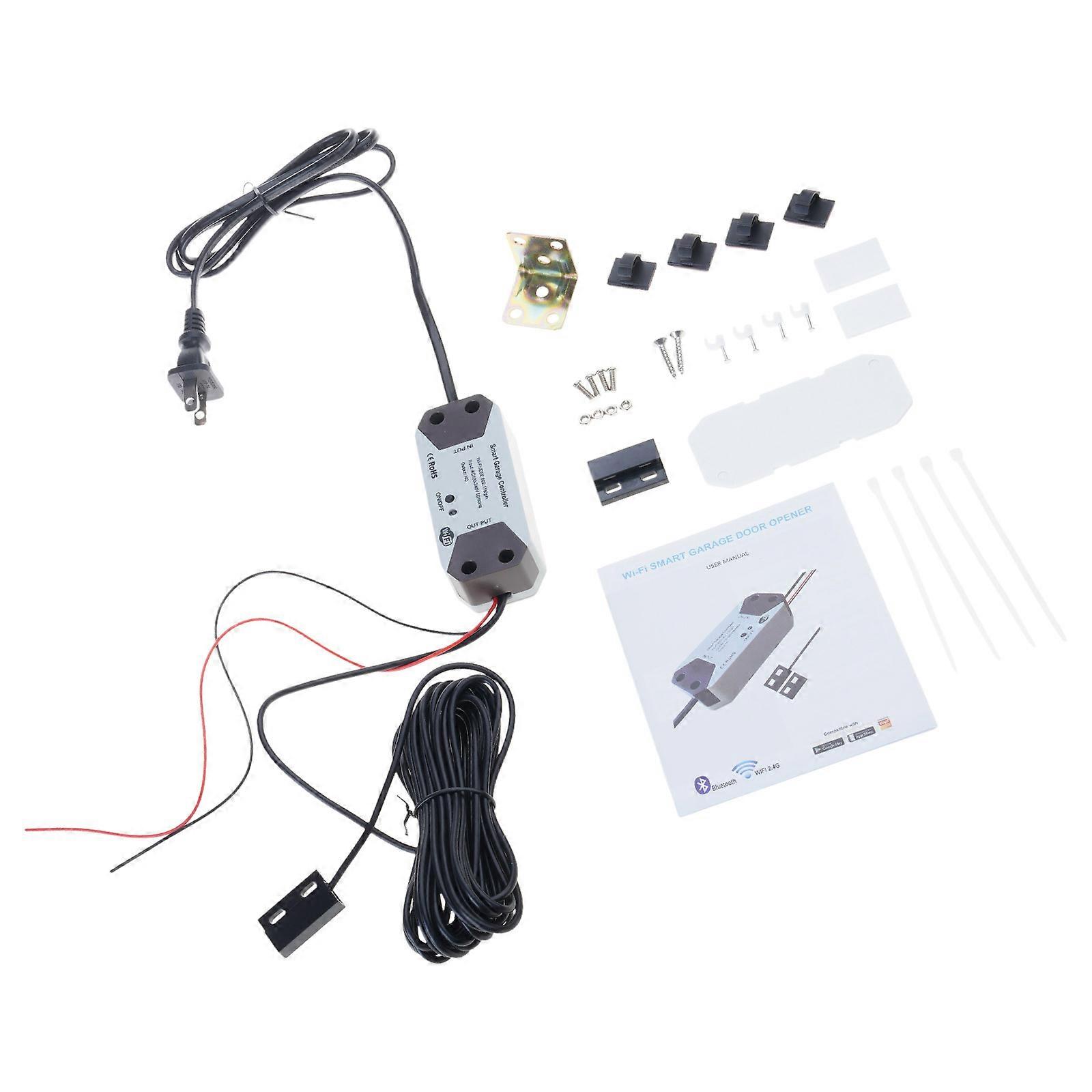 Intelligent Door Opener WiFi Switches Garage Door Controller APP Remote Garage Door Motor Kits Controller Easy to Use Multicolor