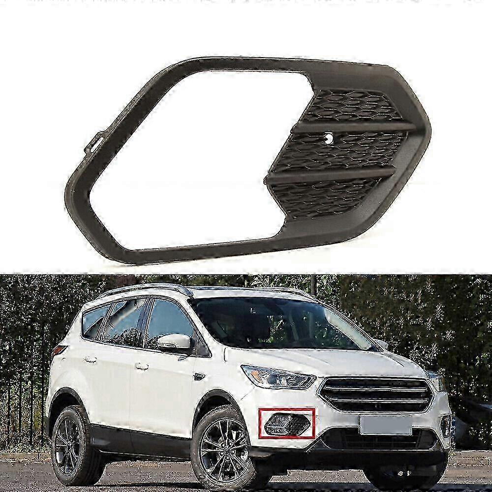 Fog Light Frame Grille Cover for Ford Escape Kuga 2017-2018