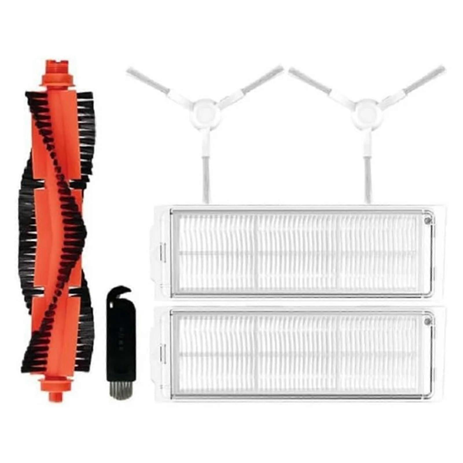 4in1 Replacement Kit with HEPA Filter, AntiTangle Brush and Sweeping Tools for Xiaomi Robot Vacuum