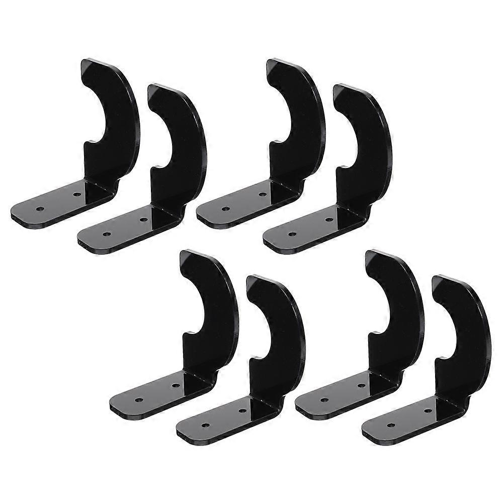 Baseball Bat Display Stand Acrylic Holder for Displaying 4Pairs